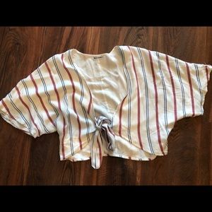 Wild honey crop/tie top